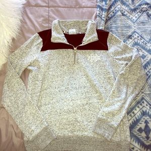 Victoria Secret PINK Half Zip Sweatshirt
